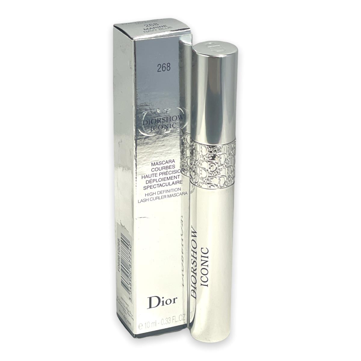 Dior Diorshow Iconic High Definition Lash Curler Mascara 268 Marine Navy Blue - Blue, Navy blue, Navy