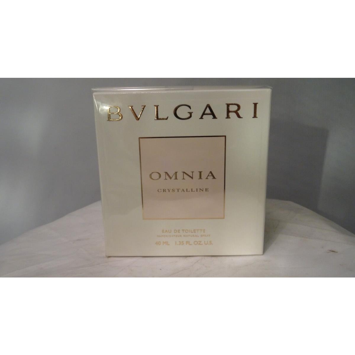 Bvlgari Omnia Crystalline Eau De Toilette Spray 1.35 fl oz