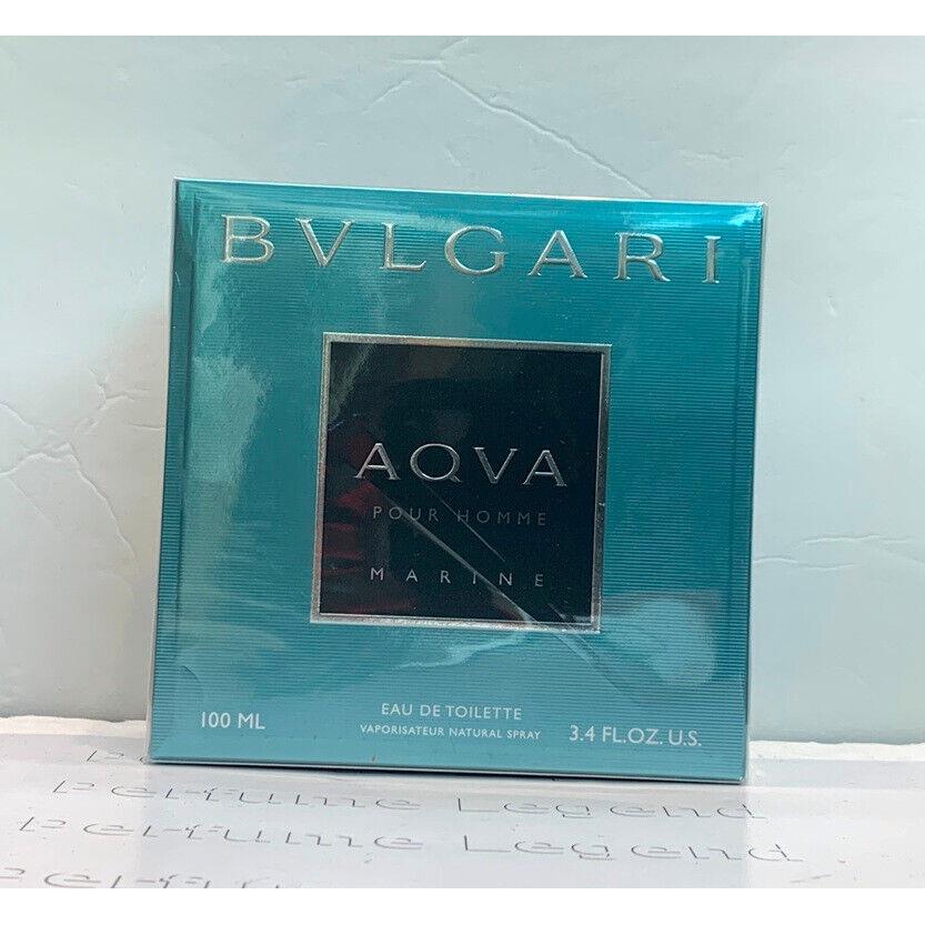 Aqva Marine Pour Homme For Men BY Bvlgari 3.4 Fl.oz Edt Spray SKU2953