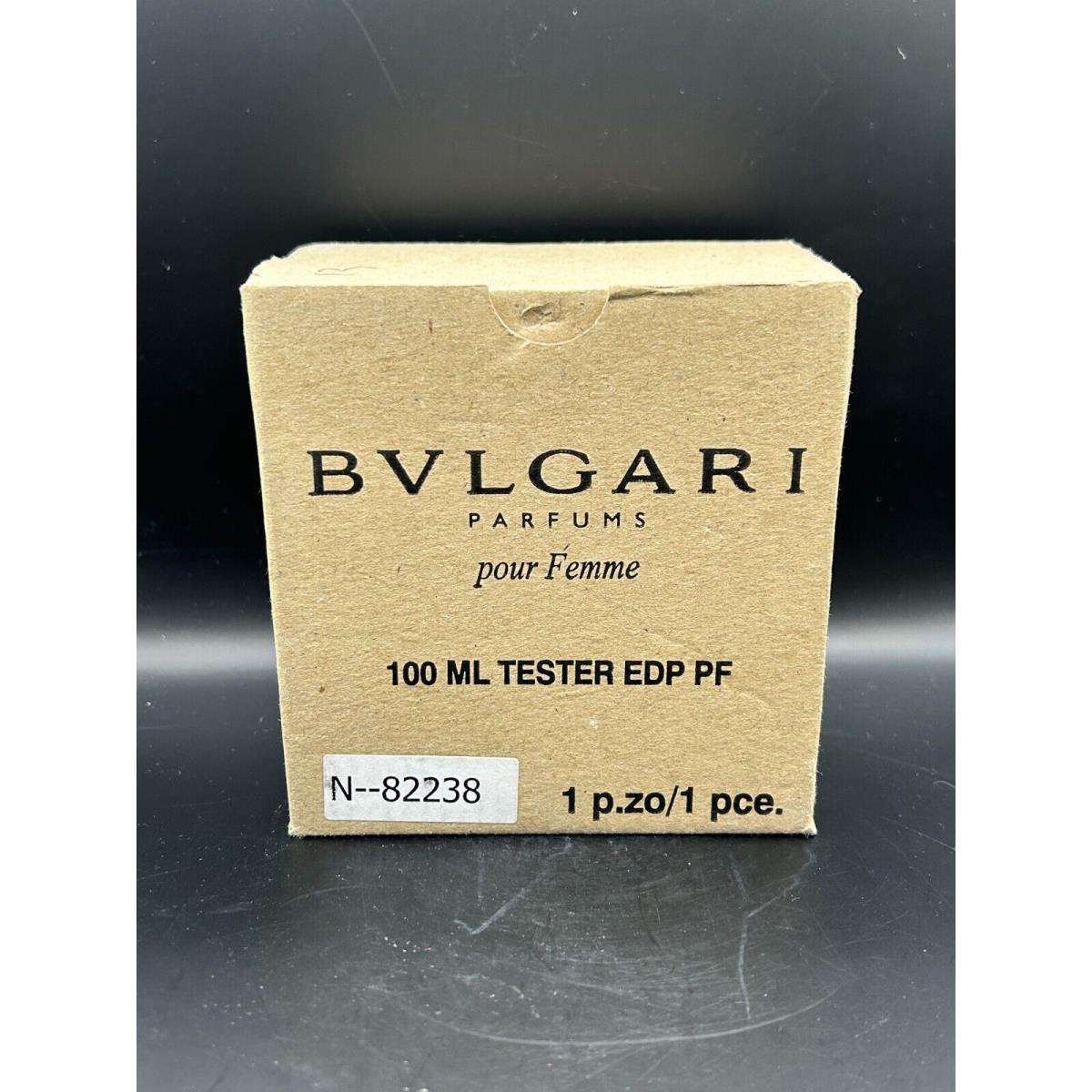 Bvlgari Pour Femme 100ML Edp Spray