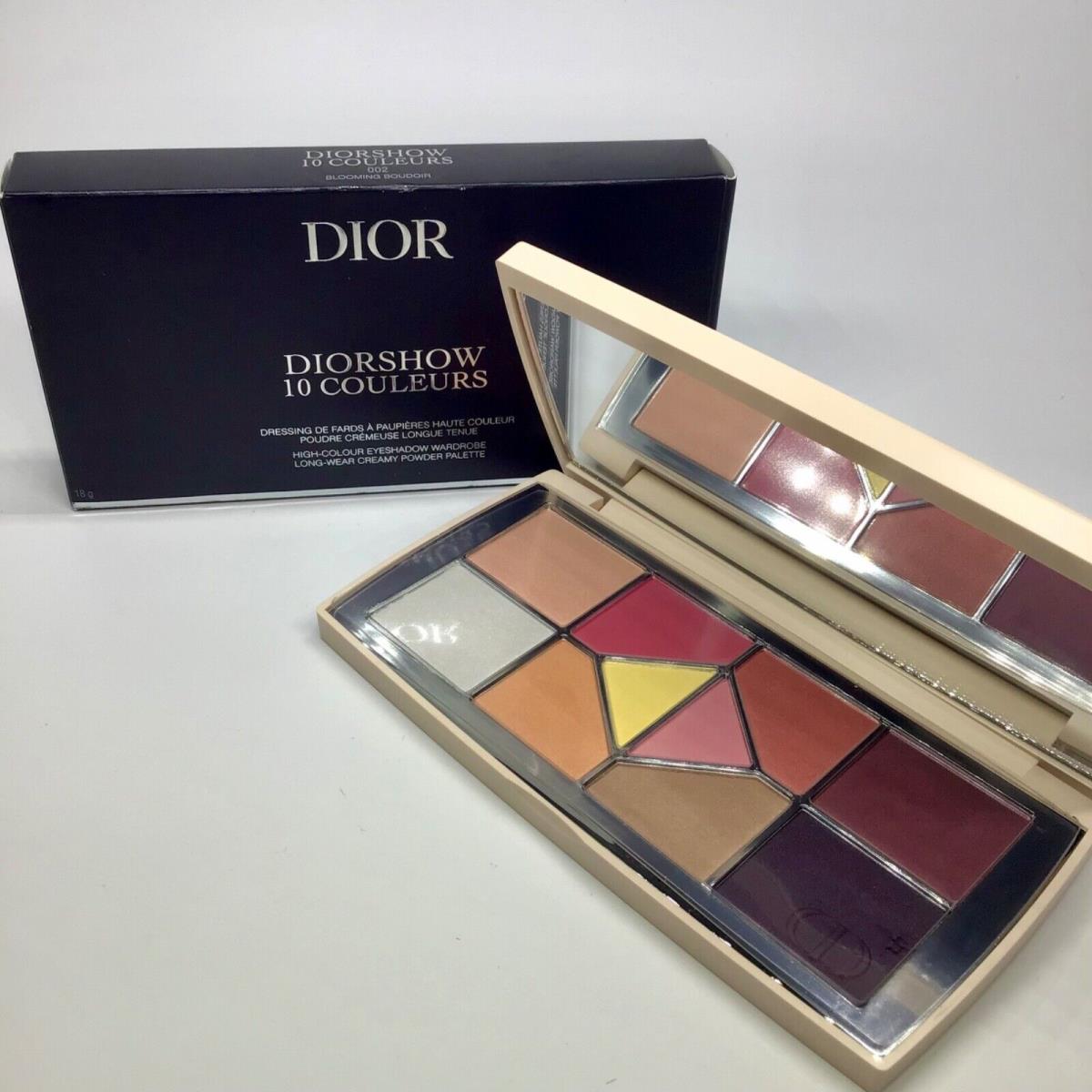 Dior Diorshow 10Couleurs Limited Ed Eyeshadow Palette 002 Blooming Boudoir