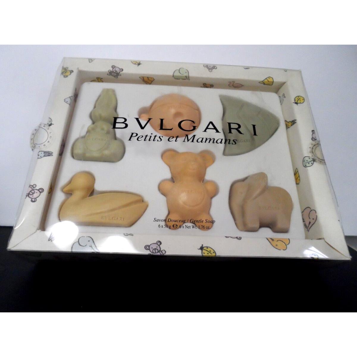 Bvlgari Petits et Maman Gentle Soap Set 6 x 1.7 oz / 50 g Discontinue