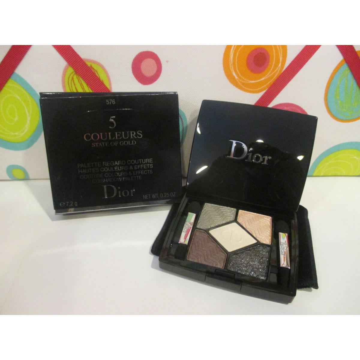 Christian Dior 5 Couleurs Eyeshadow Palette 576 0.25 OZ Boxed