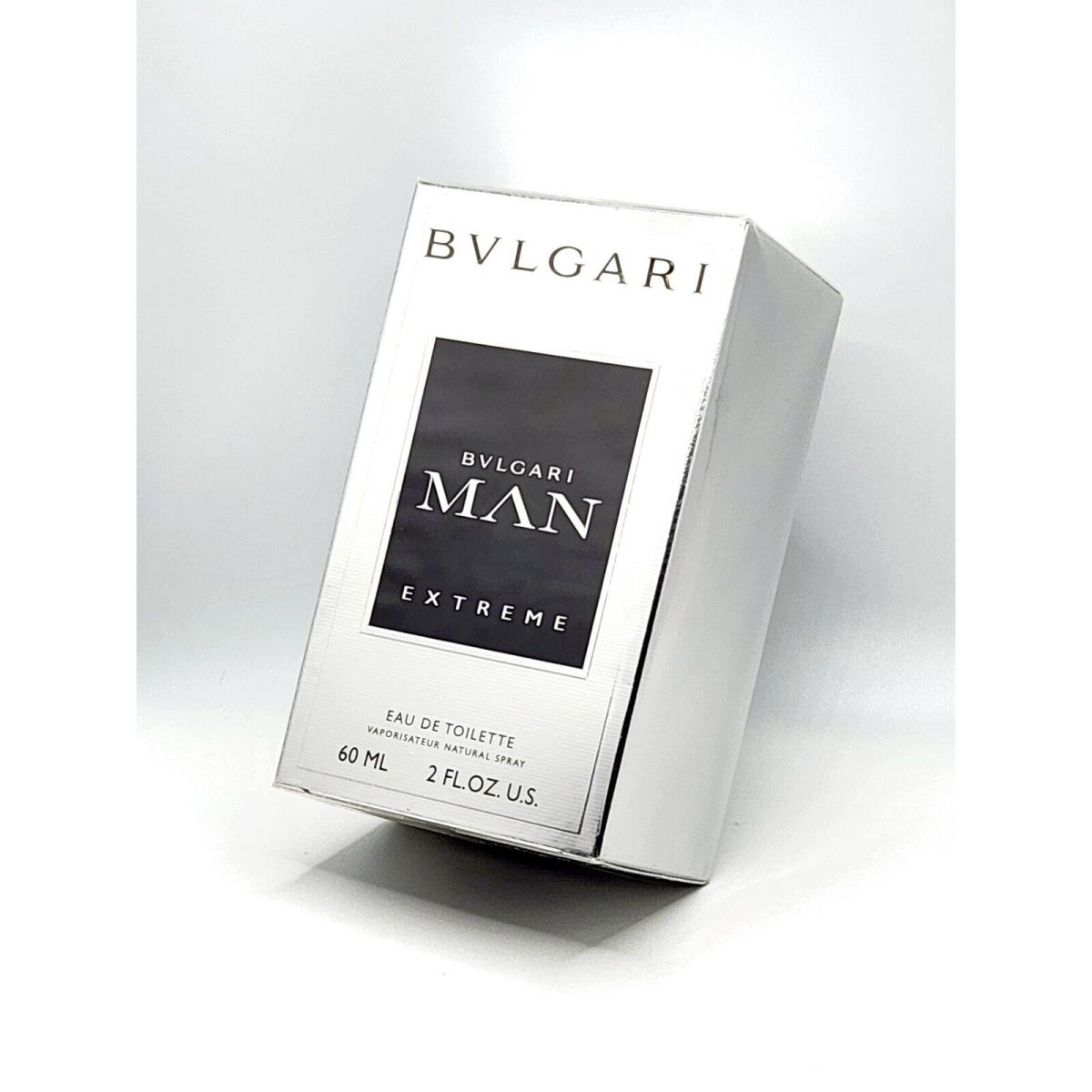 Man Extreme by Bvlgari 2 oz / 60 ml Edt Toilette Spray For Men Box