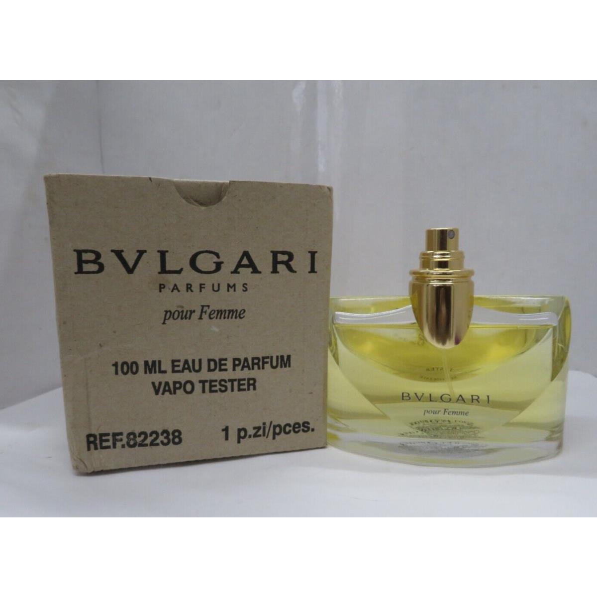 Bvlgari Pour Femme By Bvlgari Eau De Parfum Spray 3.4 Fl oz/100 ml TT Rare