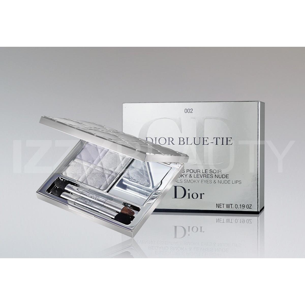 Christian Dior Blue Tie Eyeshadow Lip Gloss Palette - 002 Smoking White