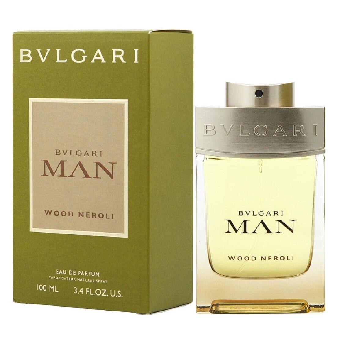 Bvlgari Man Wood Neroli 3.4 oz / 100 ml Eau de Parfum Edp Men Cologne Spray