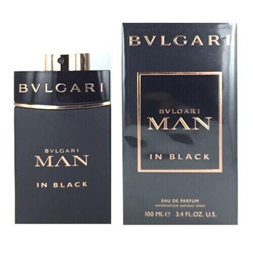 Bvlgari Man in Black Men 3.4 oz 100 ml Eau De Parfum Spray