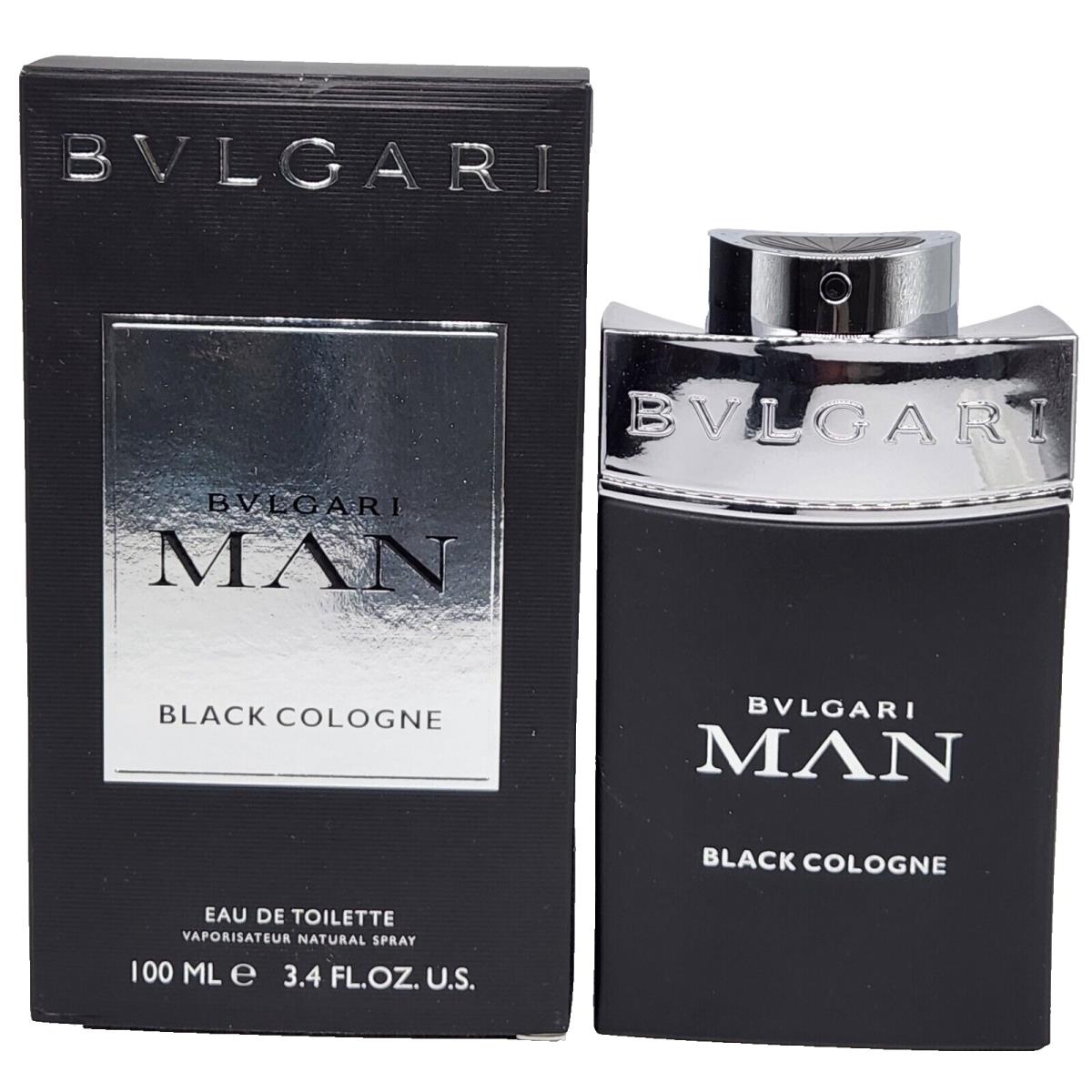 Bvlgari Man Black Cologne For Men Eau de Toilette Spray 3.4 fl oz