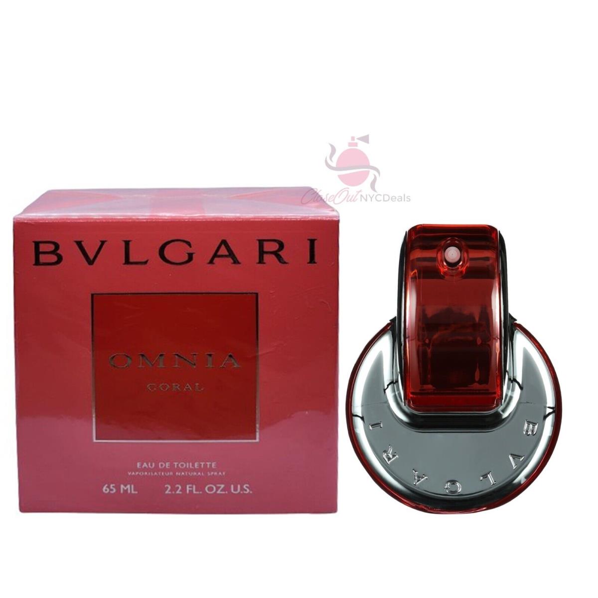 Bvlgari Omnia Coral 2.2 oz / 65 ml Edt Spray For Women