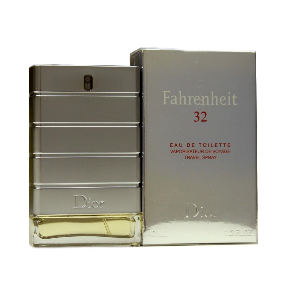 Christian Dior Fahrenheit 32 Eau DE Toilette Travel Spray 40 ML/1.3 Fl.oz