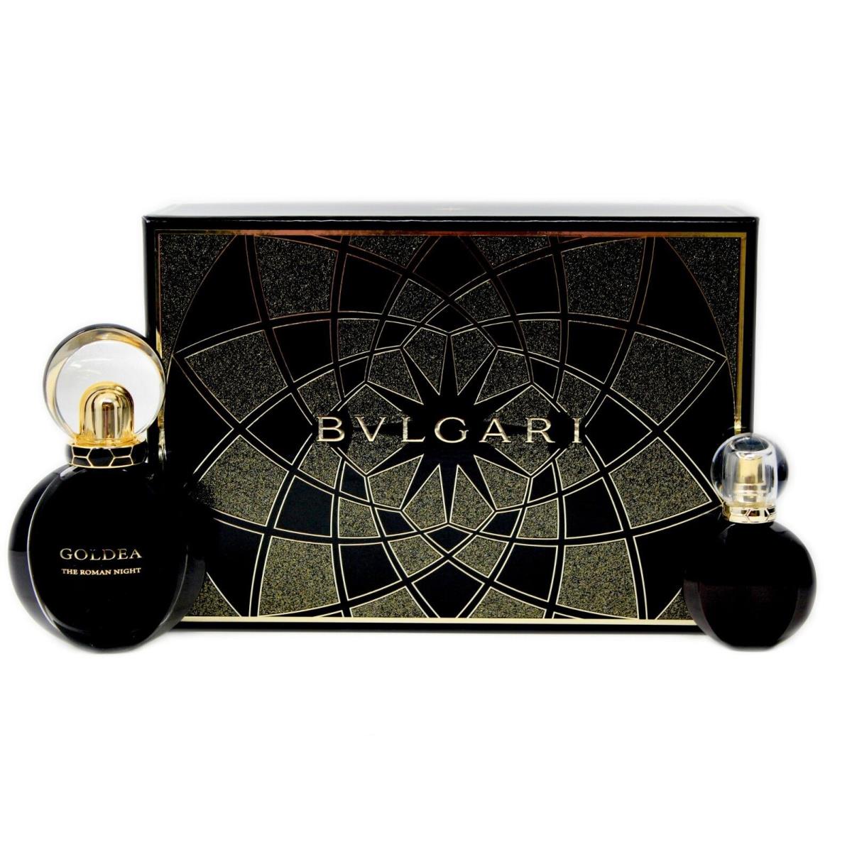 Bvlgari Goldea The Roman Night 2 Piece Gift Set Eau DE Parfum Sensuelle Spr 75ML