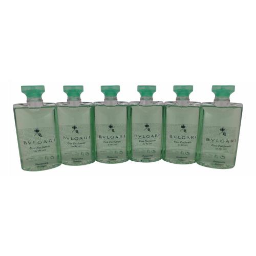 Bvlgari au The Vert Shampoo Lot of 6 Each 2.5oz Total of 15oz