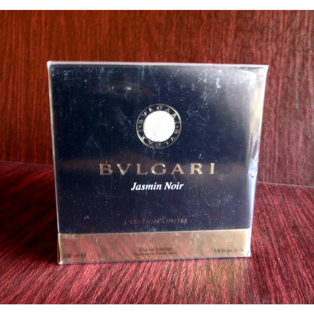 Bvlgari Jasmin Noir Limited Edition Eau de Parfum 3.4 oz 100ml 2008 Vintage Rare