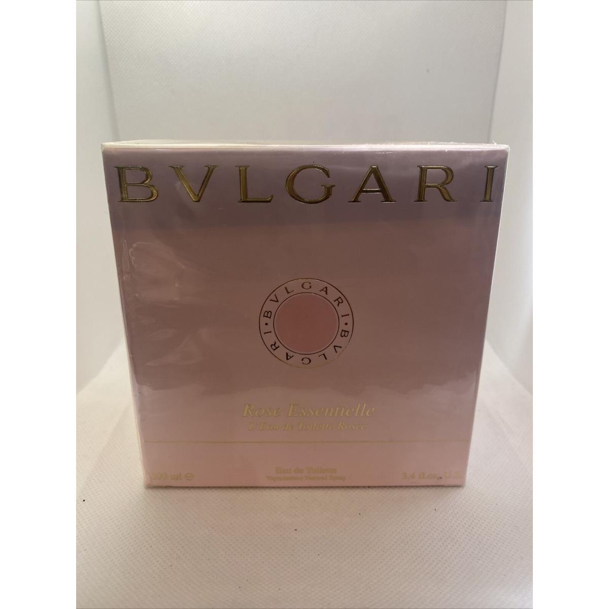 Bvlgari Rose Essentielle For Women 3.4 Oz Edt Spray Vintage