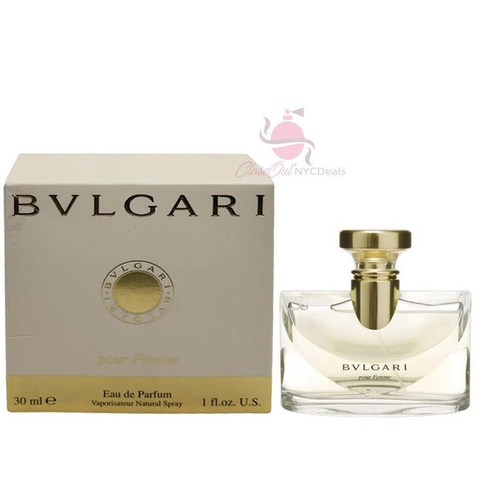 Bvlgari Pour Femme 1.0 oz / 30 ml Edp Spray For Women Rare