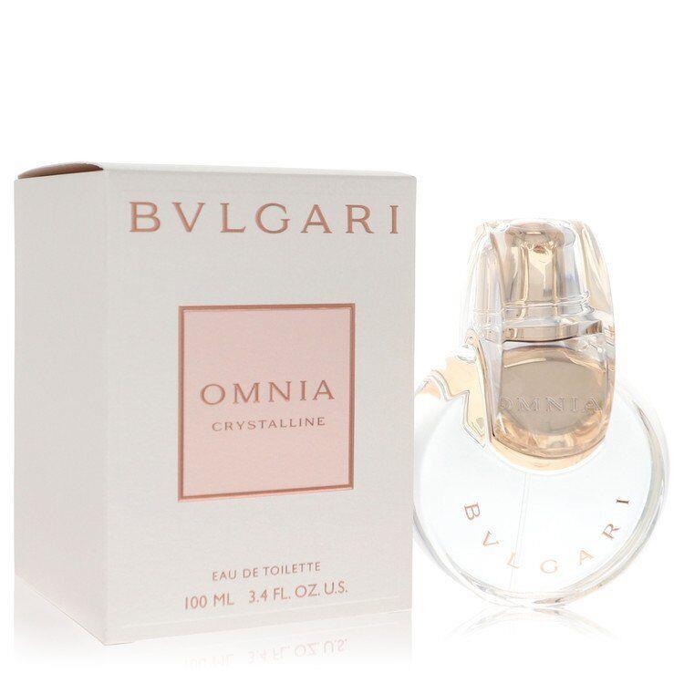 Omnia Crystalline by Bvlgari Eau De Toilette Spray 3.4 oz / e 100 ml Women