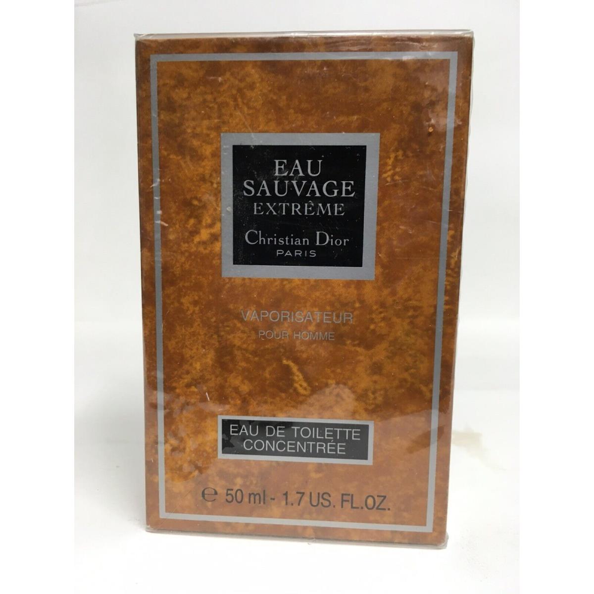 Dior Eau Sauvage Extreme 1.7oz Concentrated Edt Spray Men Vintage Rare