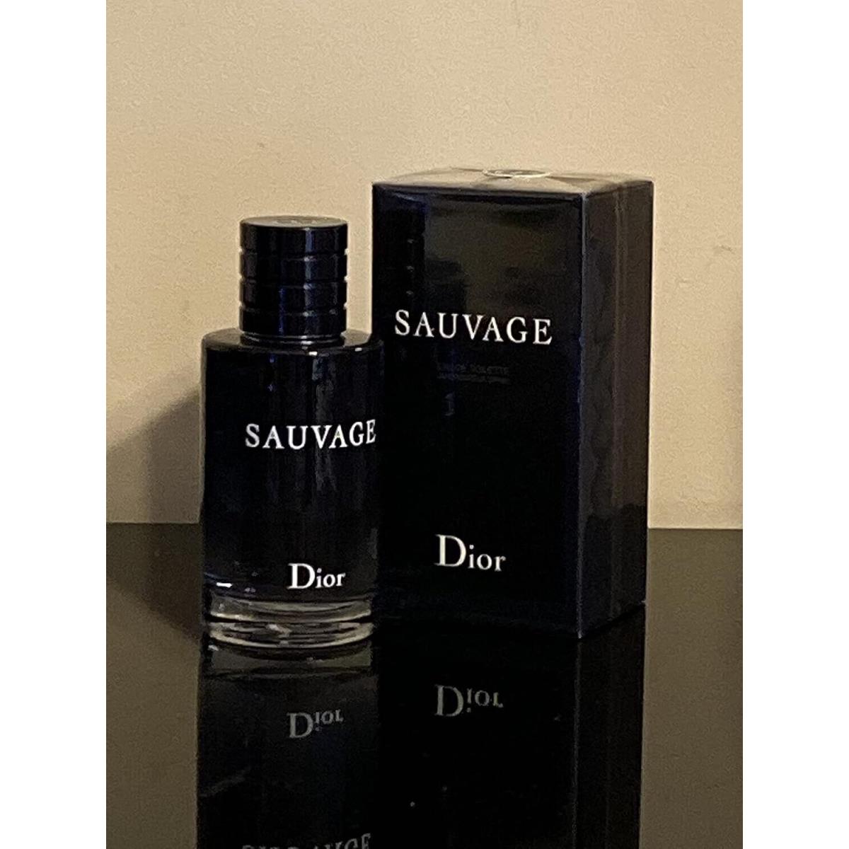 Dior Men`s Sauvage Eau de Toilette Spray 3.4 Ounce / 100 ml in Box