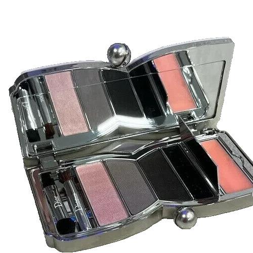 Dior Cherie Bow 001 Rose Poudre Makeup Palette For Glowing Eyes Lips Boxed
