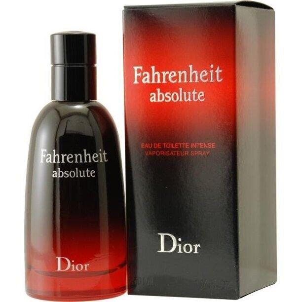 Fahrenheit Absolute by Christian Dior Men 3.3 / 3.4 oz Edt Intense Spray