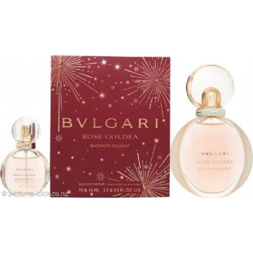 Bvlgari Gift Set Rose Goldea Blossom Delight 2pc 2.5 Oz. +0.5 Edp Women