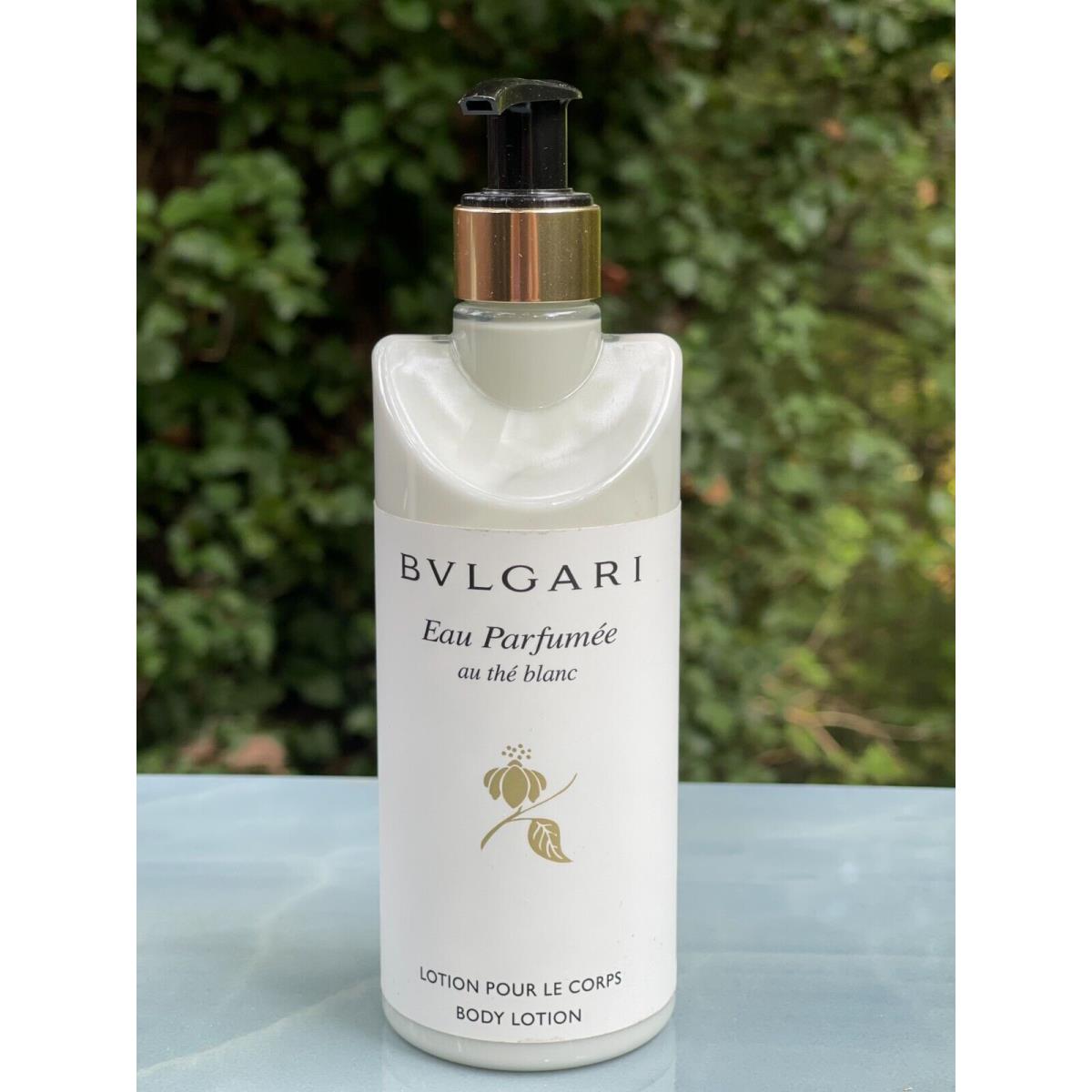 Bvlgari Body Lotion Eau Parfumee au The Blanc White Tea 10.1oz 300ml Full Size