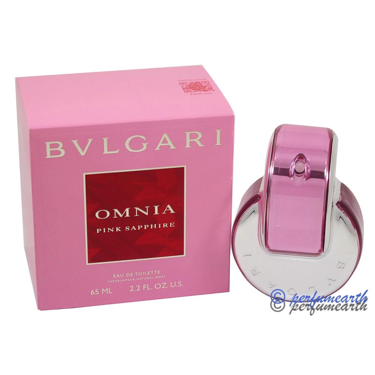 Omnia Pink Sapphire by Bvlgari For Women 2.2 oz Edt Spray