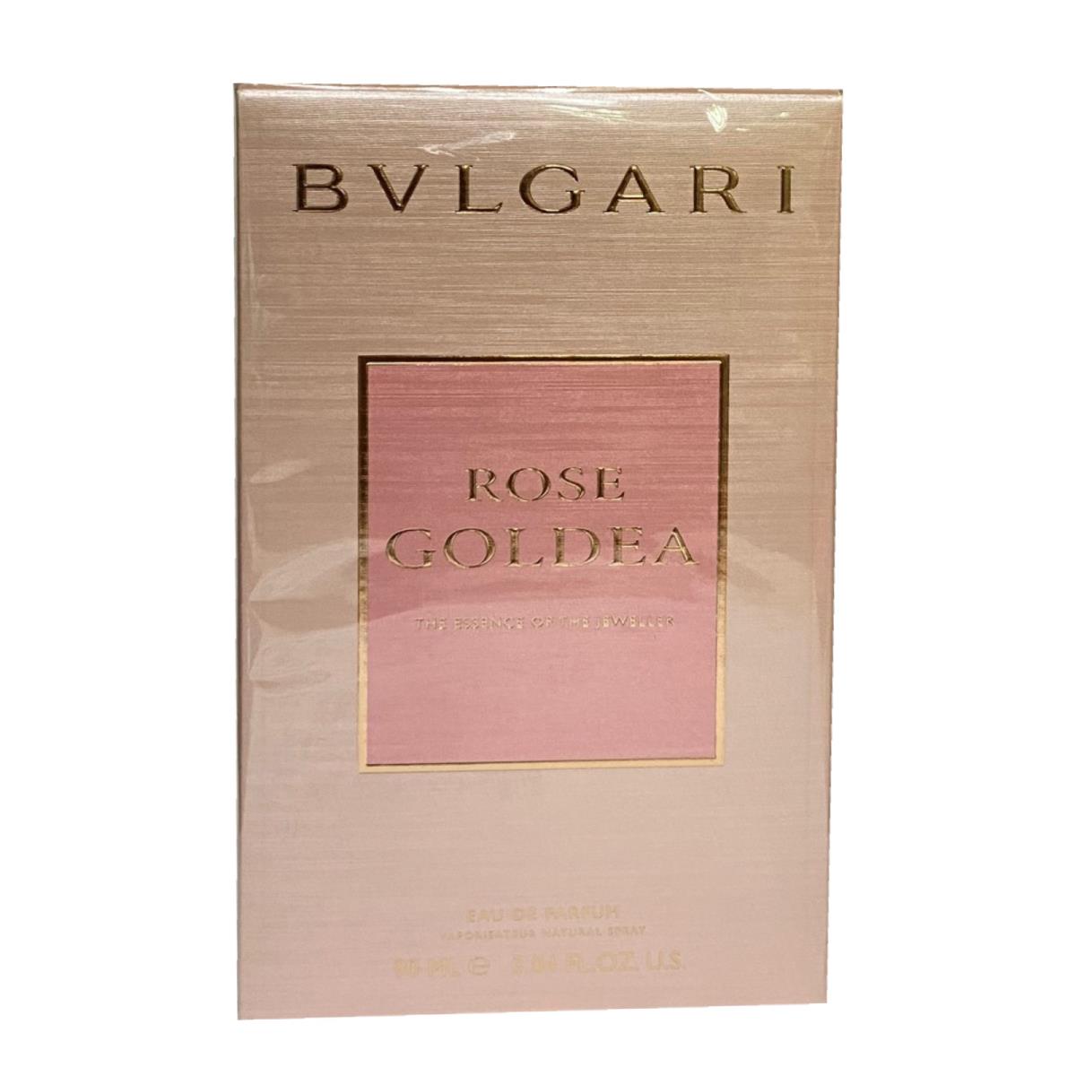 Bvlgari Rose Goldea 3.04 FL OZ/90 ml Eau de Parfum Spray For Women NB