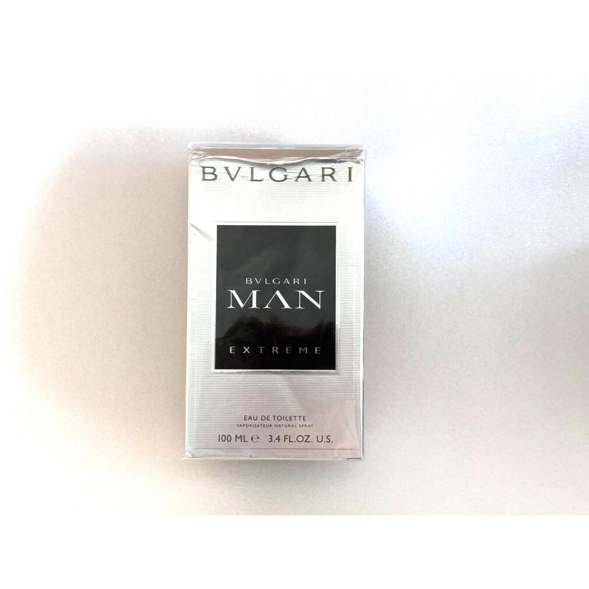 Bvlgari Man Extreme Eau DE Toilette Spray Intense 3.4 OZ