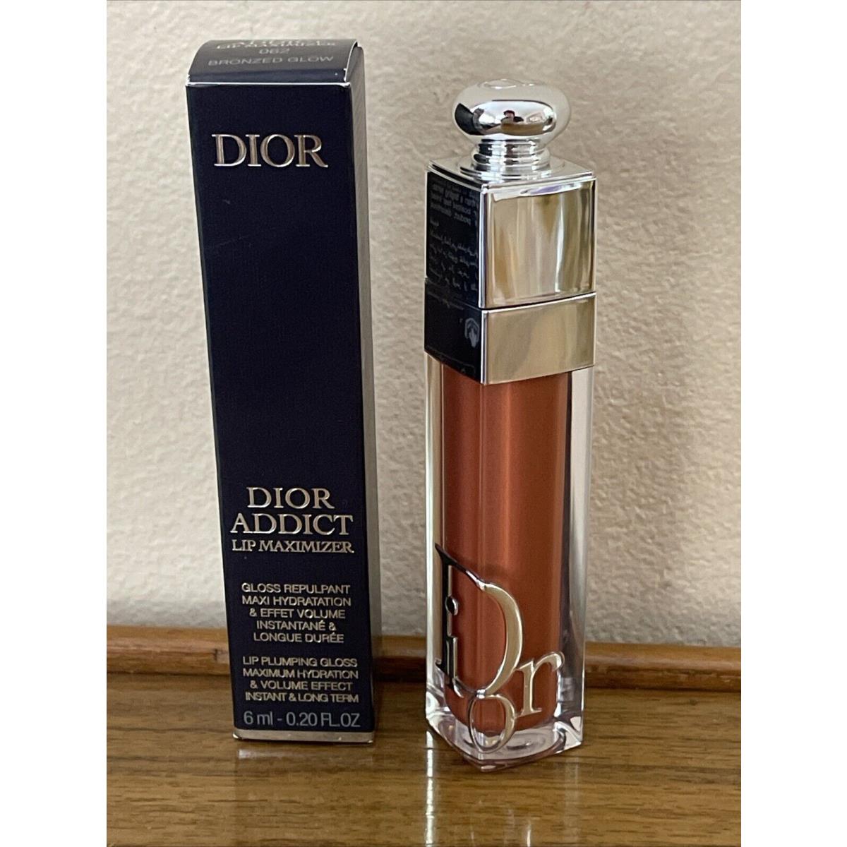 Dior Addict Lip Maximizer Hyaluronic Lip Plumper Gloss 052 Bronzed Glow 6ml