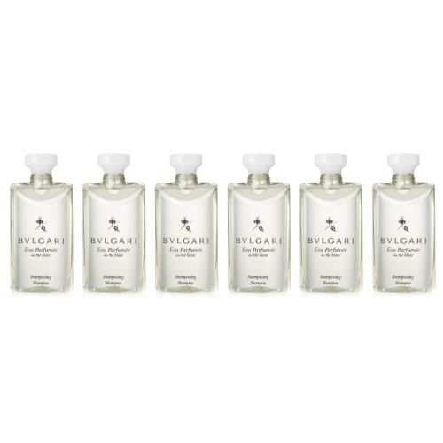 Bvlgari Au The Blanc Shampoo White Tea - 2.5 Fl Oz Each - Set of 6