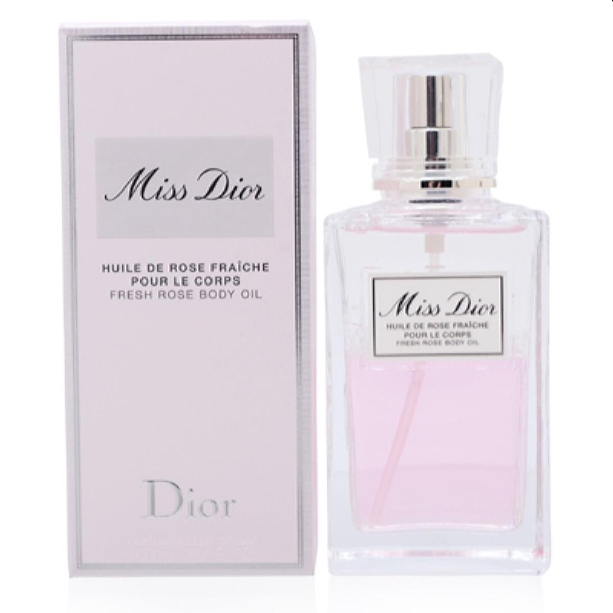 Miss Dior Ch.dior Body Oil 3.4 Oz 100 Ml For Women