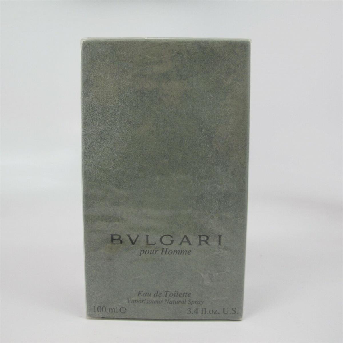 Bvlgari Pour Homme by Bvlgari 100 ml/3.4 oz Edt Spray Vintage Year 2001