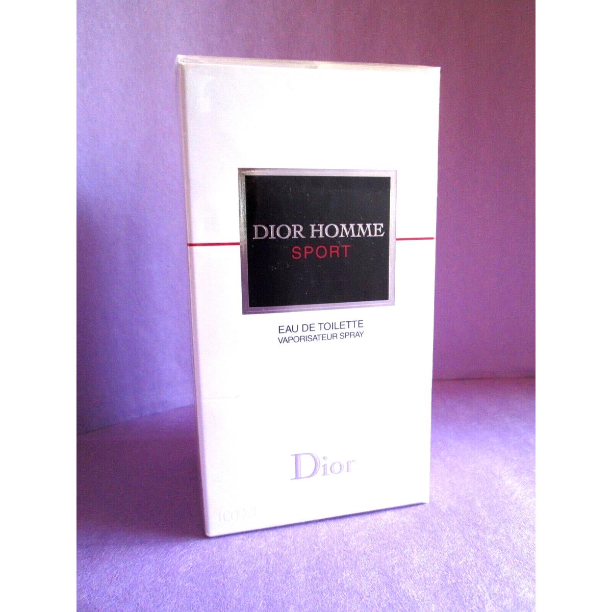 Dior Homme Sport 100 ml 3.4 oz Vintage 2008 Eau de Toilette Spray Box