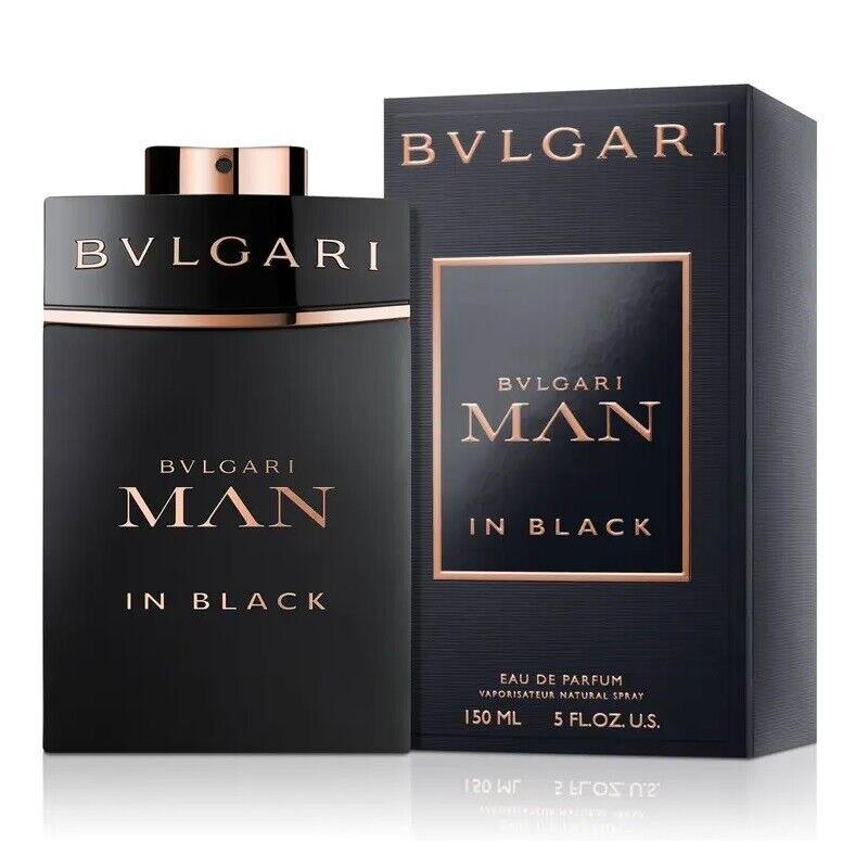 Bvlgari Man In Black Men 5.0 5 oz 150 ml Eau De Parfum Spray Box