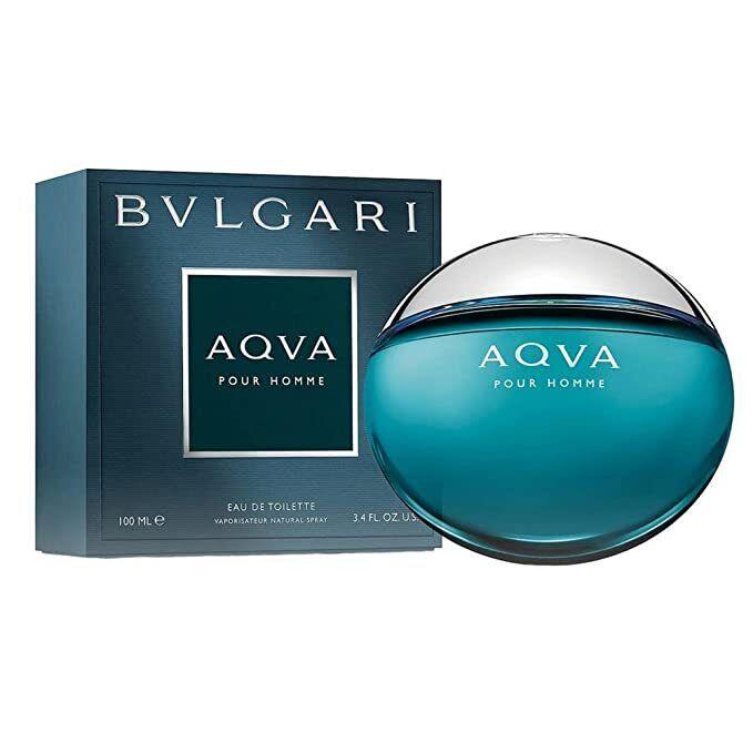 Aqva Pour Homme by Bvlgari 3.4oz Edt For Men Box