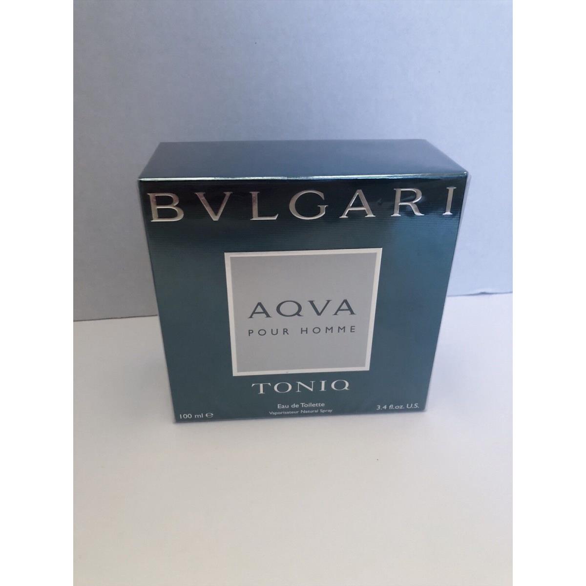 Bvlgari Aqva Toniq 3.4 oz/100ml Eau De Toilette Spray For Men