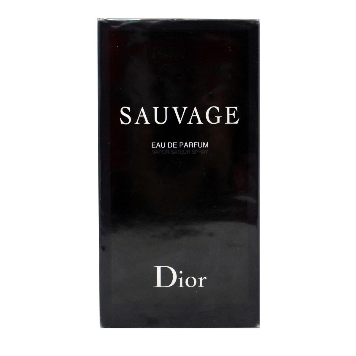 Christian Dior Sauvage Eau De Parfum For Men 3.4 Ounces