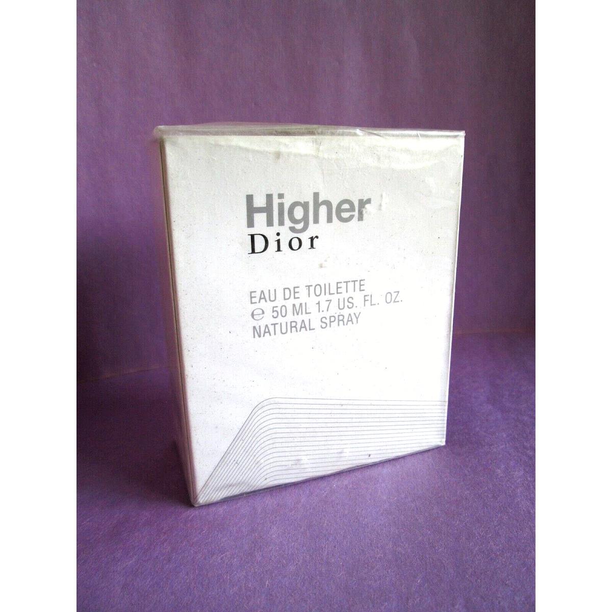 Higher Dior 2003 Vintage Eau de Toilette Spray 1.7 oz 50 ml Box