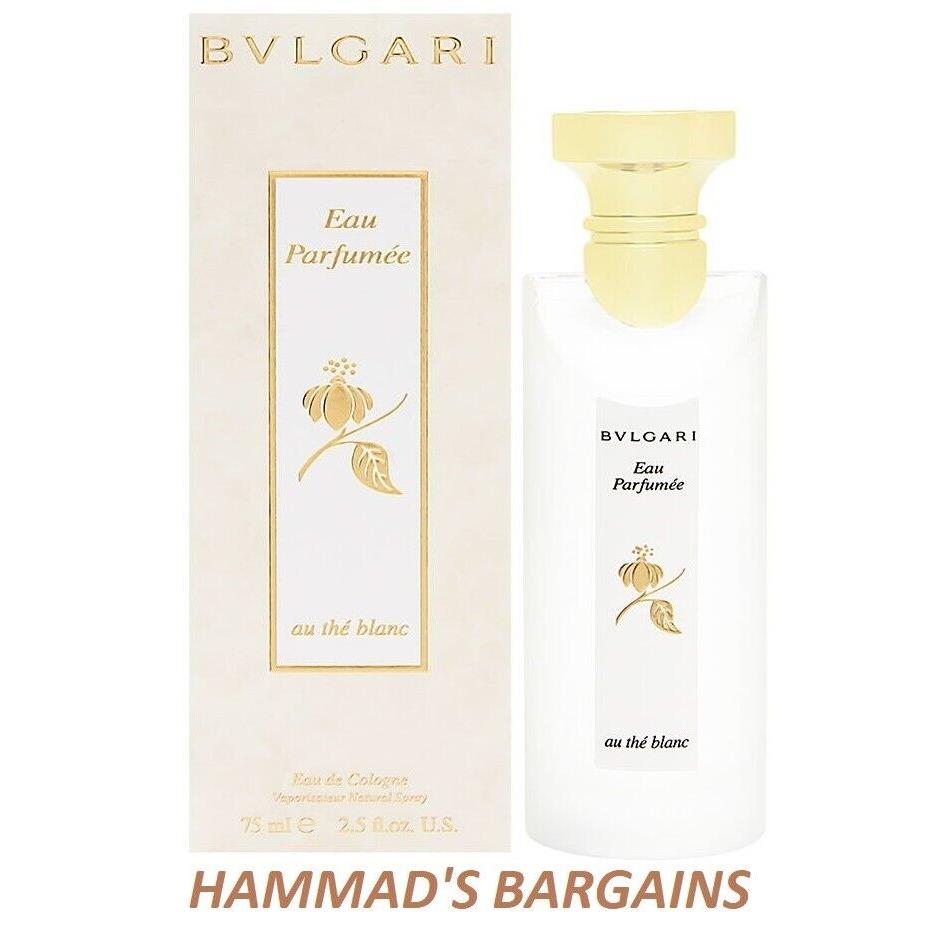 Bvlgari Eau Parfumee AU The Blanc Edc 2.5 OZ / 75 ML For Women