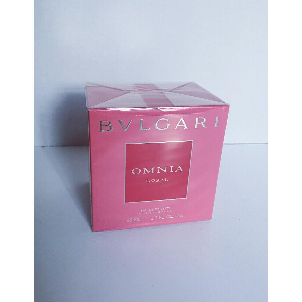 Bvlgari Omnia Coral Edt Eau De Toilette Spray 2.2 oz/65 ml