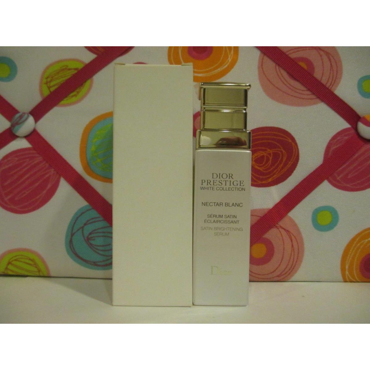 Christian Dior Dior Prestige White Collection Satin Serum 1 OZ Tester Box