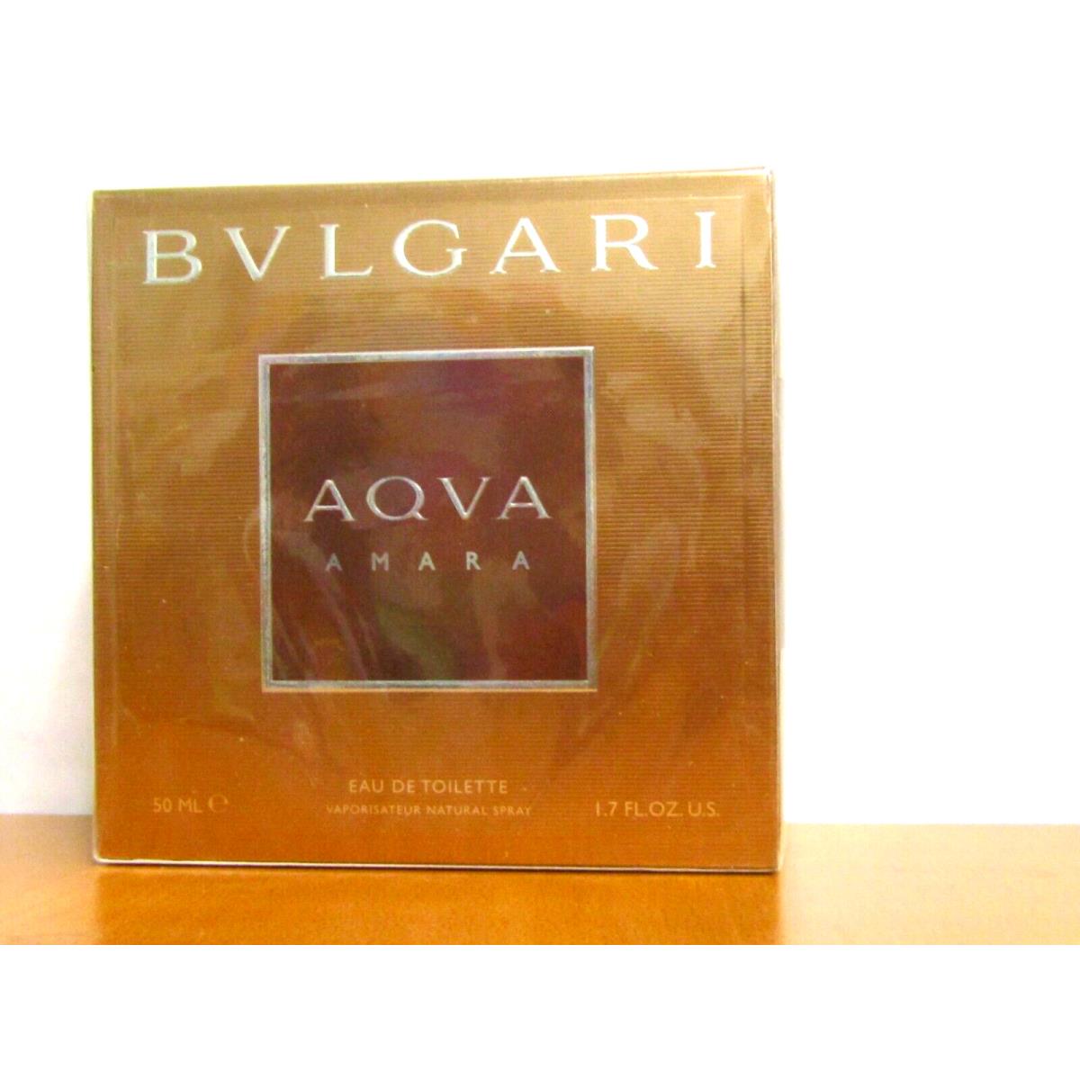 Aqva Amara By Bvlgari Men Cologne 1.7 Oz/ 50 ml Eau de Toilette Spray Seal Rare