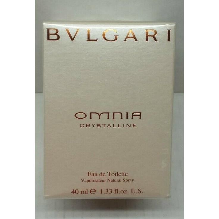 Bvlgari Omnia Crystalline Eau De Toilette 1.33oz