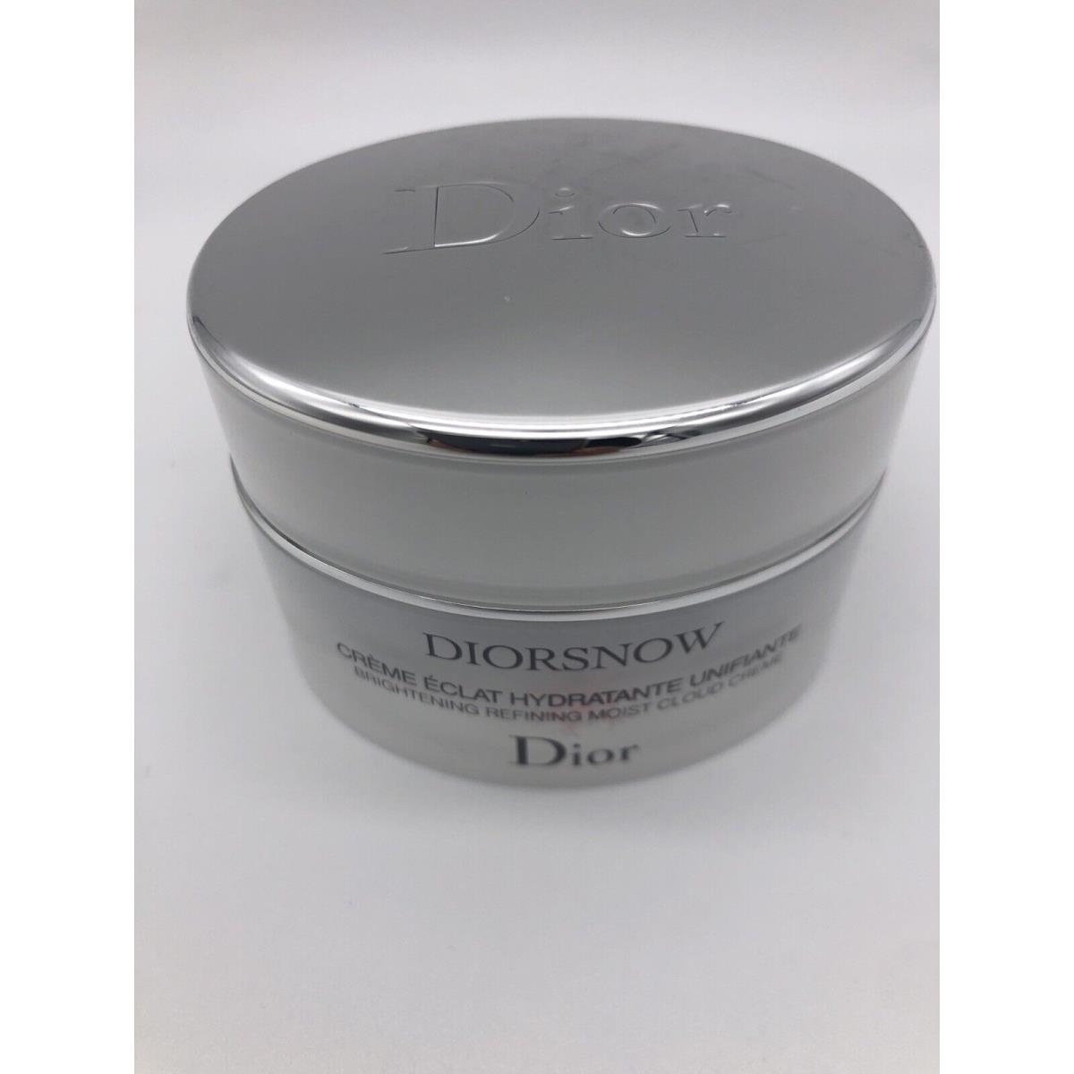 Christian Dior Diorsnow Brightening Refining Moist Cloud Creme 1.7 oz NO Box