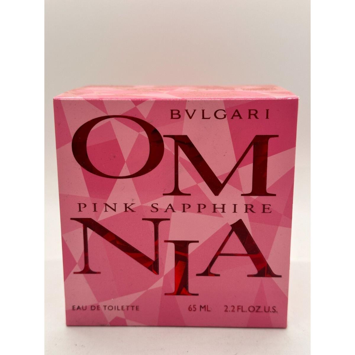 Bvlgari Omnia Pink Sapphire Eau De Toilette 2.2 Fl. Oz / 65 ml