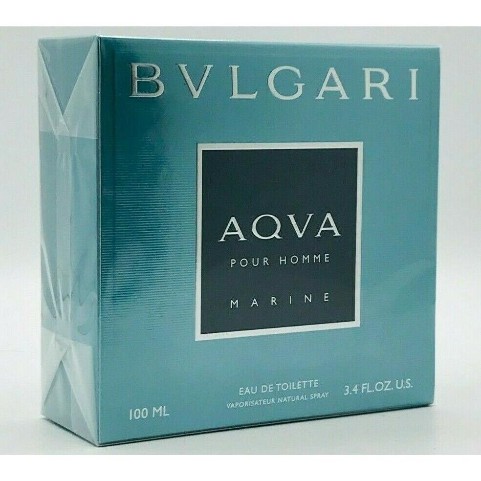 Bvlgari Aqva Marine Pour Homme Men Cologne Spray 3.4 oz