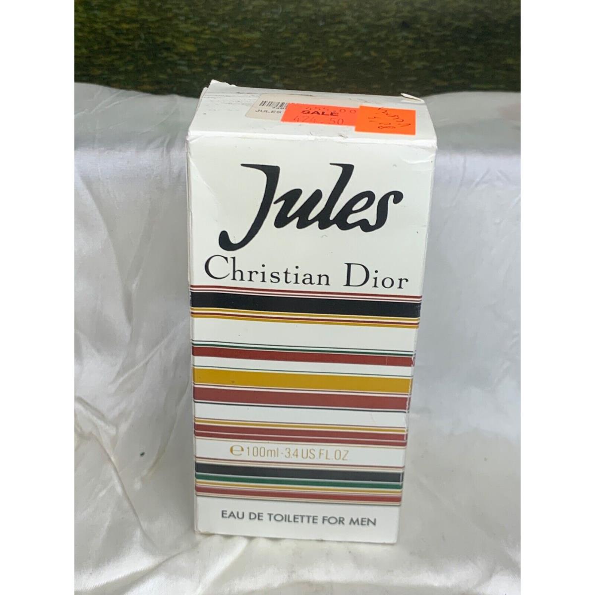 Christian Dior Jules For Men 100ml Edt Splash 80`s Version