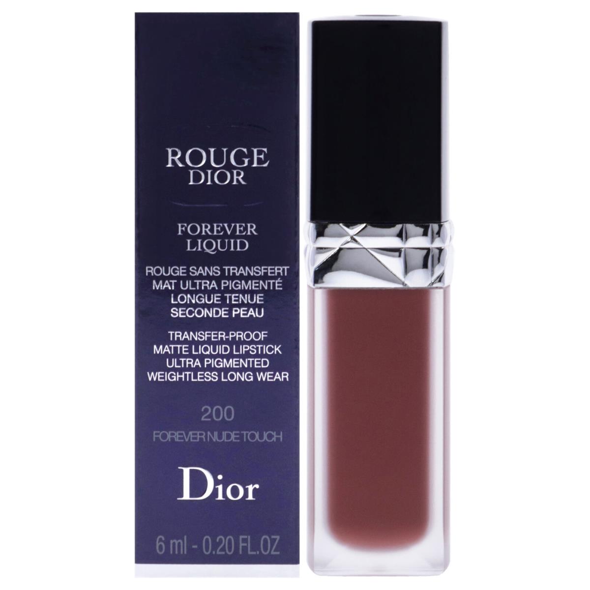 Christian Dior Rouge Dior Forever Liquid Matte-200 Forevr Touch For W-0.2oz